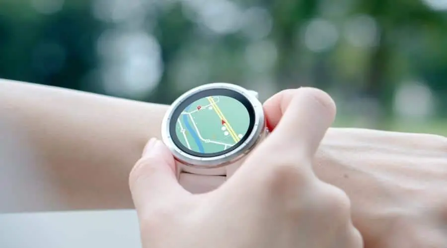 Sailing watch with GPS
